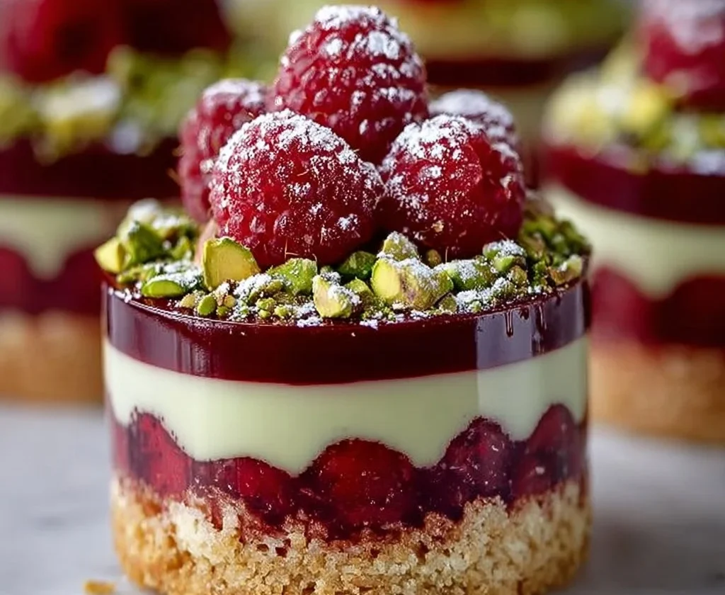 Dolci a strati in coppe per feste e celebrazioni.