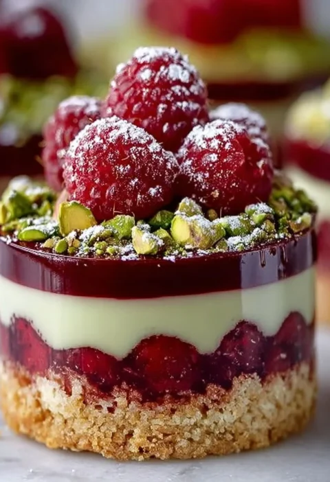 Dolci a strati in coppe per feste e celebrazioni.