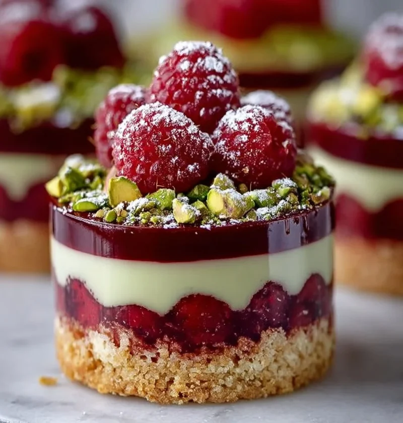 Dolci a strati in coppe per feste e celebrazioni.