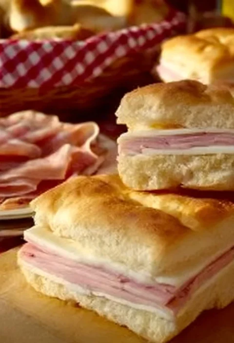 Focaccia Bianca Morbidissima appena sfornata con olio d'oliva e rosmarino