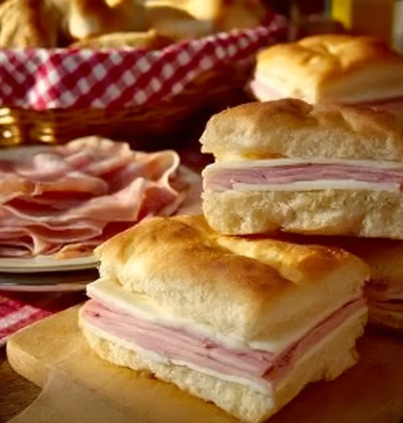 Focaccia Bianca Morbidissima appena sfornata con olio d'oliva e rosmarino