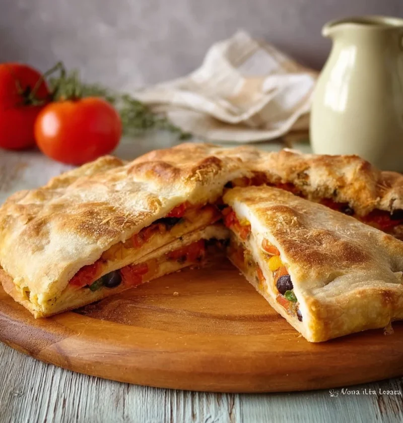 Focaccia con Cipolle Pugliesi fresca e appetitosa