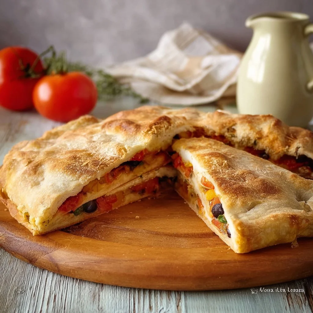 Focaccia con Cipolle Pugliesi fresca e appetitosa