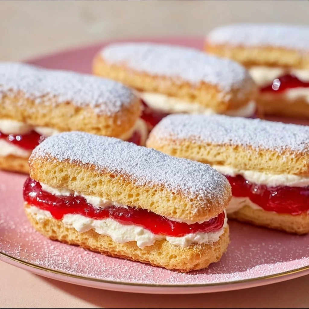 Dolce furbo estivo con yogurt, pavesini e marmellata light - ricetta veloce