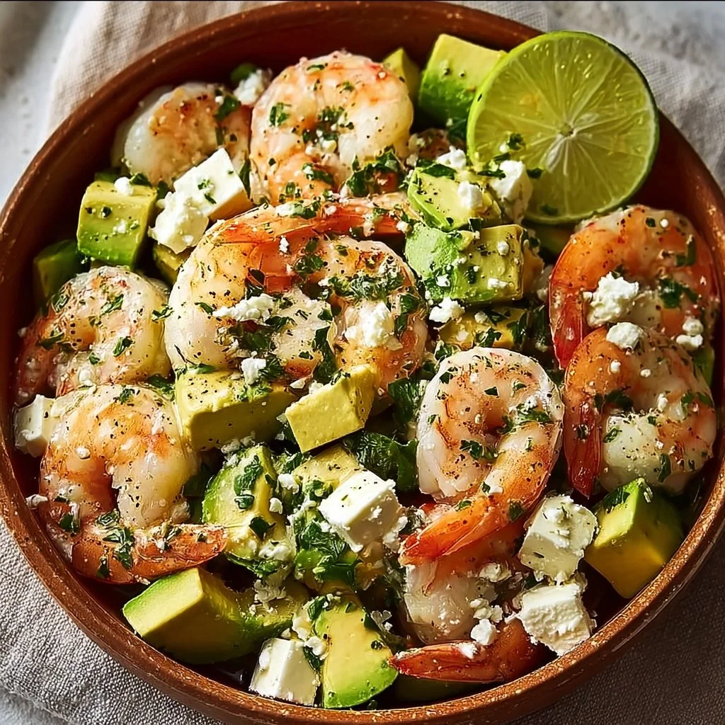Insalata leggera di avocado fresca e gustosa in un piatto colorato