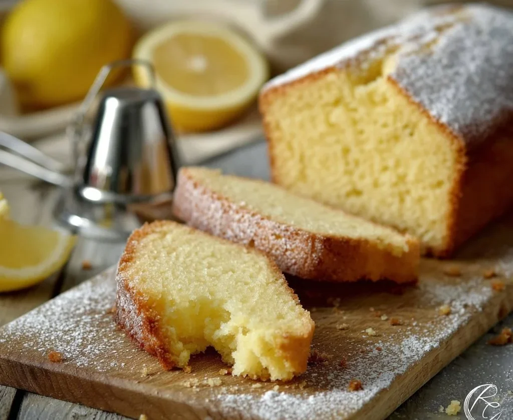 Plum Cake al Limone fresco e pronto da servire