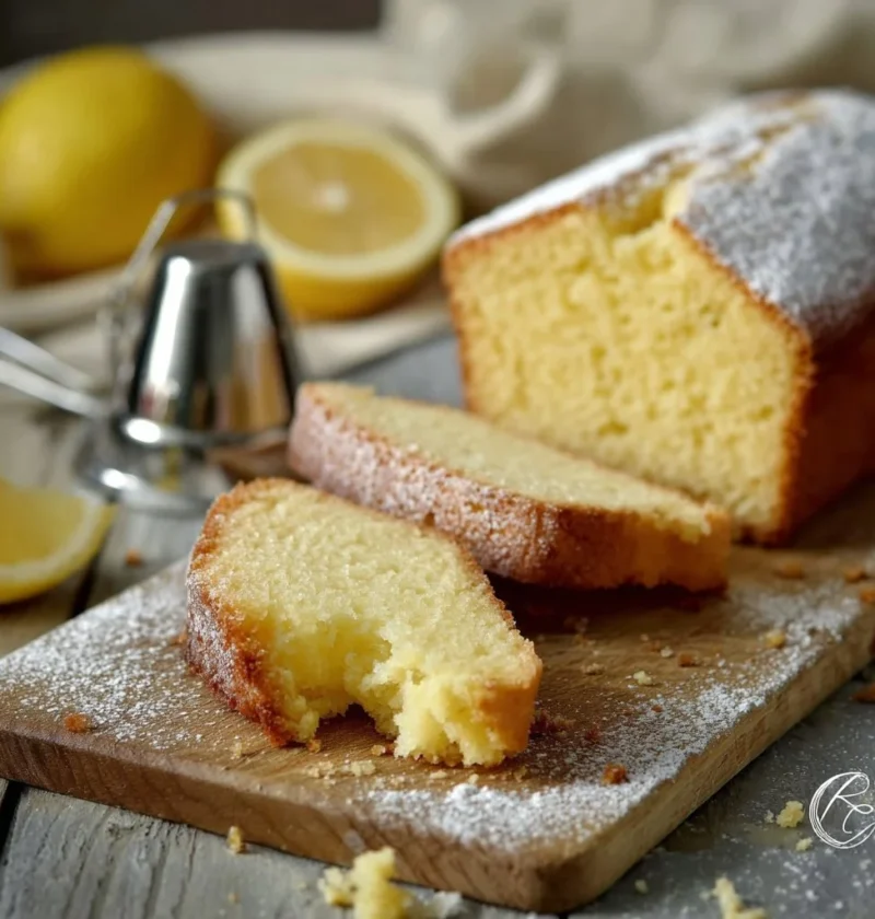 Plum Cake al Limone fresco e pronto da servire
