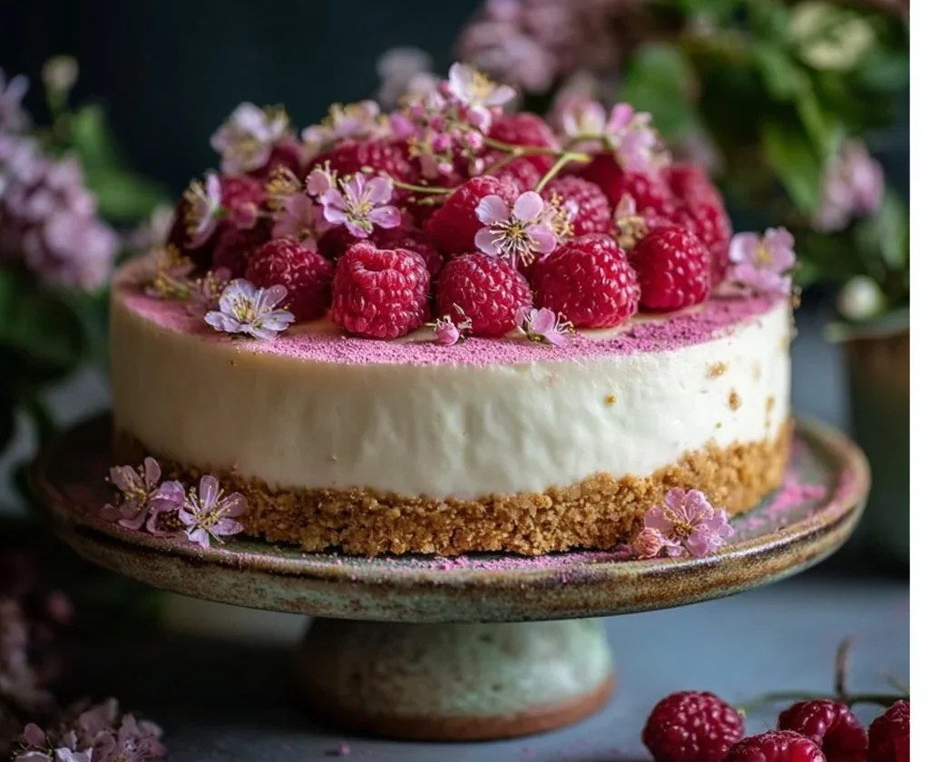 Torta Chiffon soffice con crema diplomatica decorativa