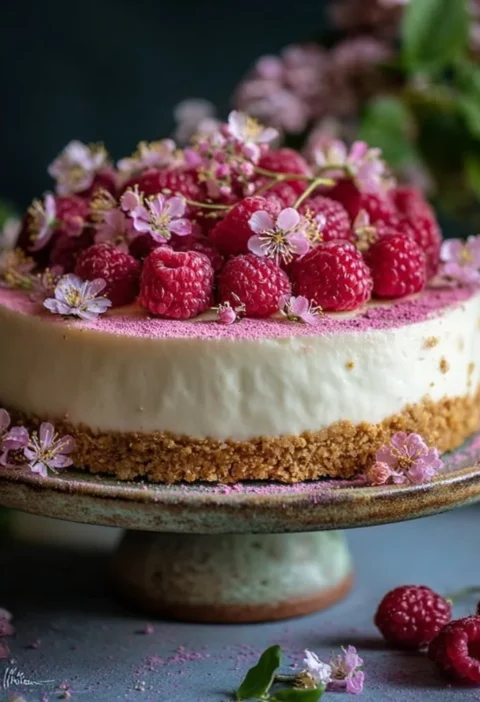 Torta Chiffon soffice con crema diplomatica decorativa