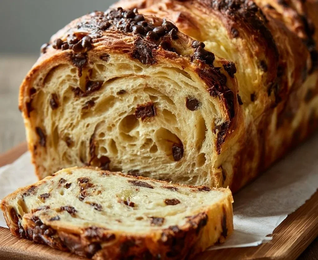 Bocconcini di Croissant al Cioccolato con Lievito Madre appena sfornati