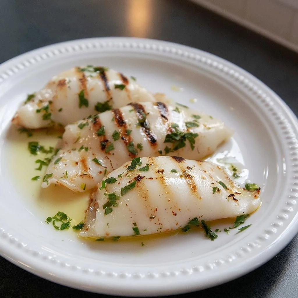 Calamari grigliati - Ricetta veloce e gustosa | Calamari ricette gourmet