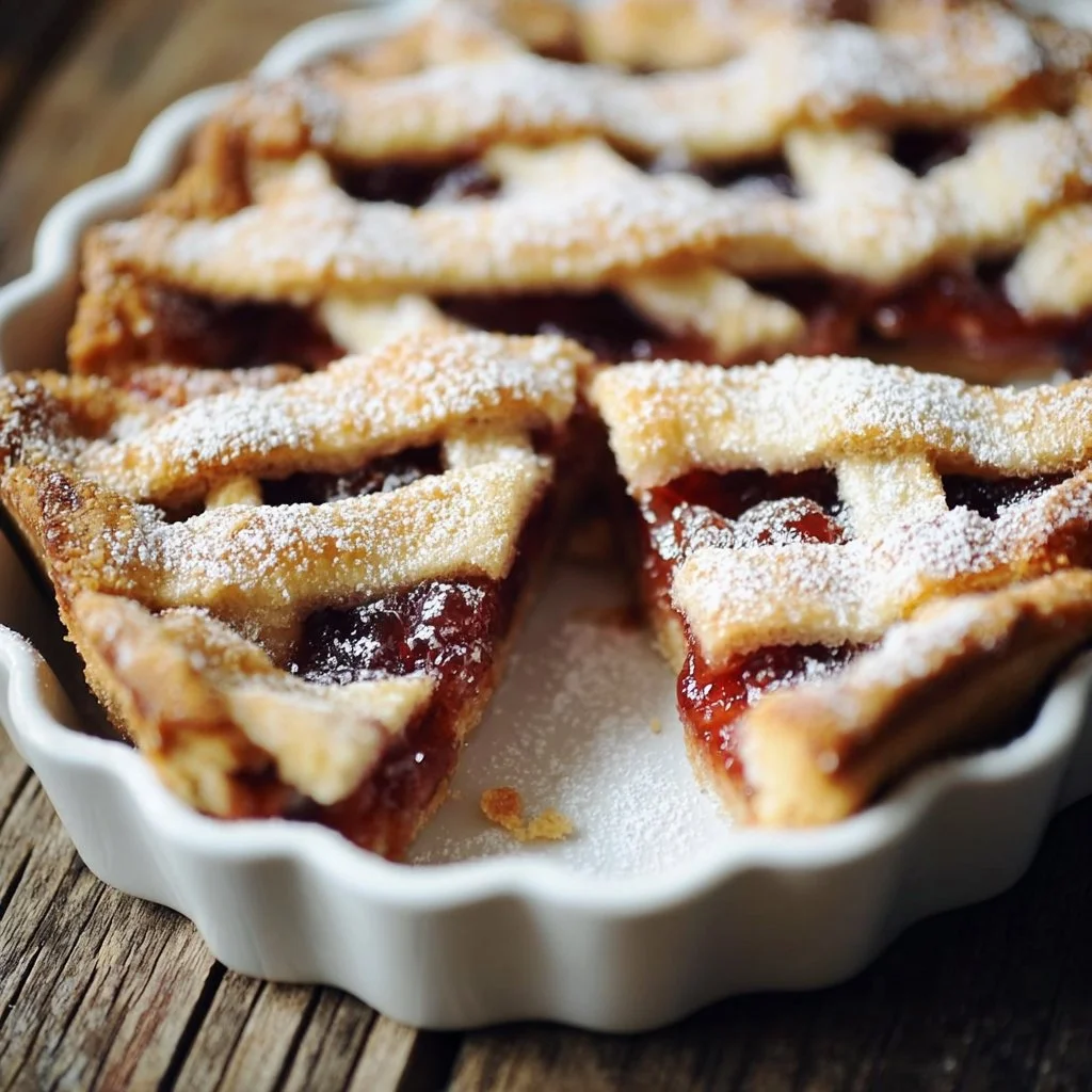 Crostata con frolla velluto morbida e irresistibile