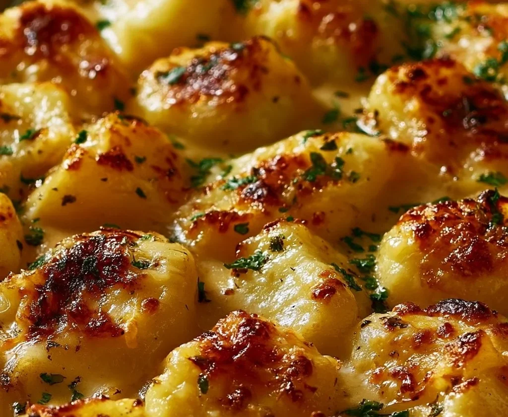 Delmonico Potatoes preparate con ingredienti freschi e ricette semplici