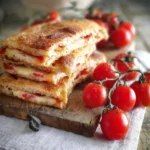 Cheesecake con topping cremoso ai mirtilli