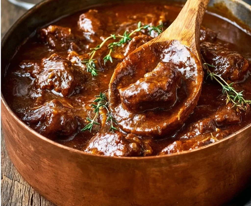 Guancette di manzo spezzatino - Ricetta facile e gustosa
