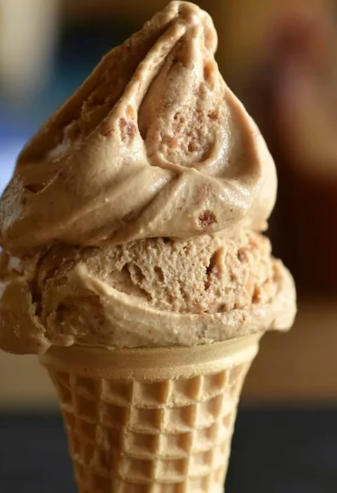 Gelato alla nocciola cremoso preparato senza gelatiera