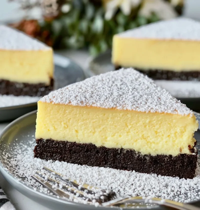 Torta cremosa deliziosa decorata con frutta fresca