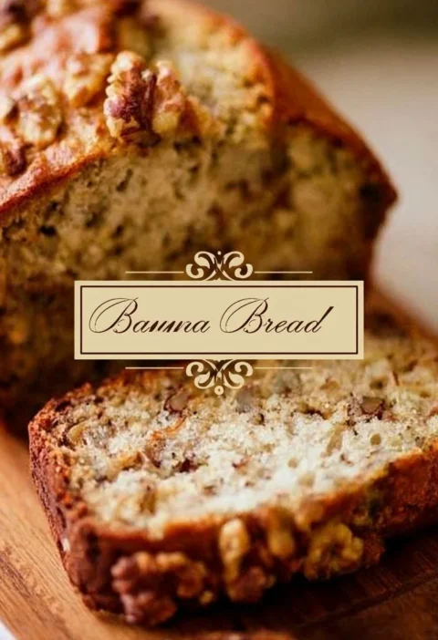 Pane alla Banana e Noci con Bourbon, un dolce morbidissimo e profumato