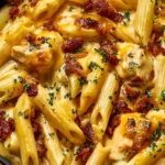 Pasta di pollo Cajun cremosa