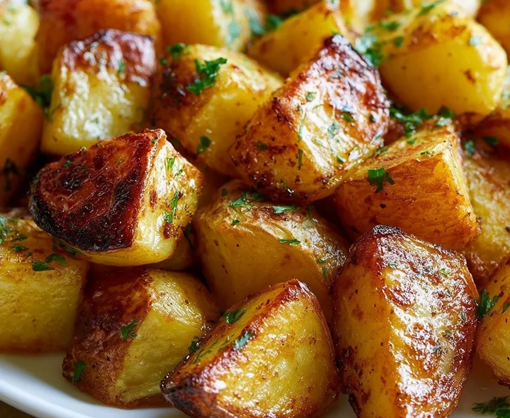 Patate arrosto perfette al forno con rosmarino e spezie.
