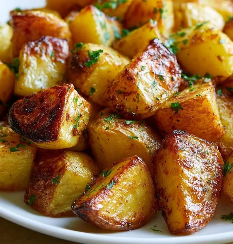 Patate arrosto perfette al forno con rosmarino e spezie.
