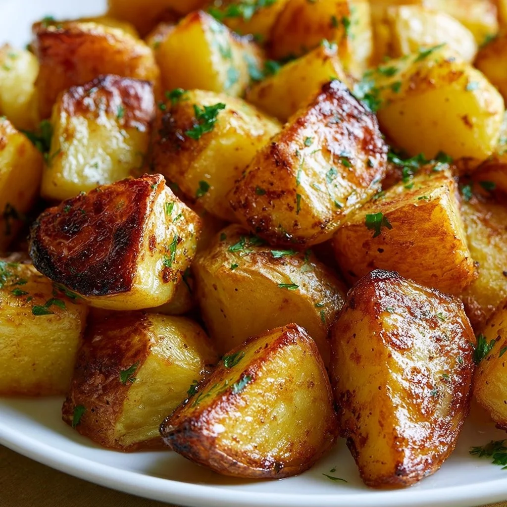 Patate arrosto perfette al forno con rosmarino e spezie.