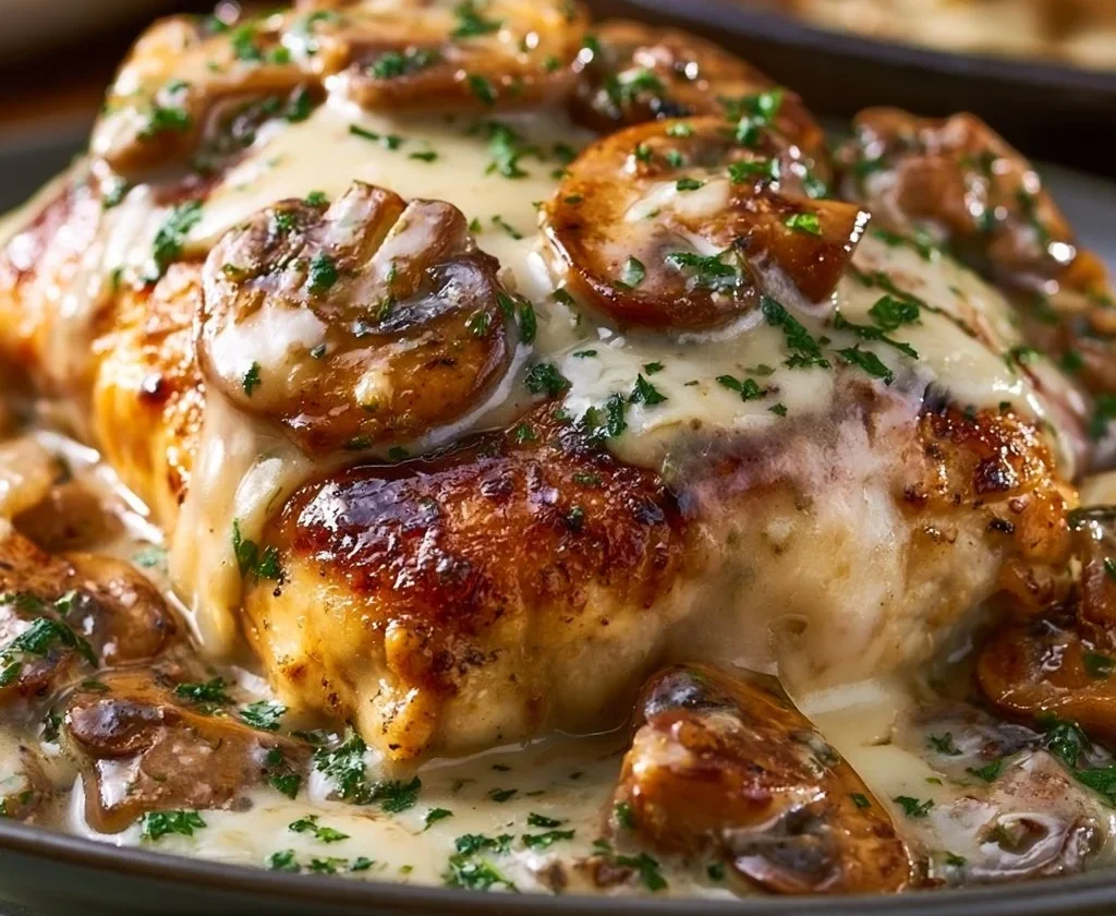 Pollo Coperto del Texas Roadhouse con contorni appetitosi