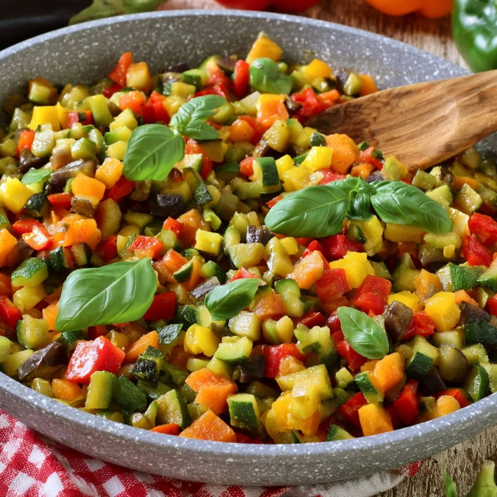 Ratatouille di Verdure in Padella