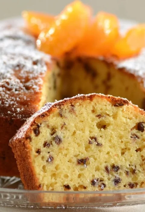 Torta arancia e cioccolato senza uova, un dolce profumato e al cioccolato