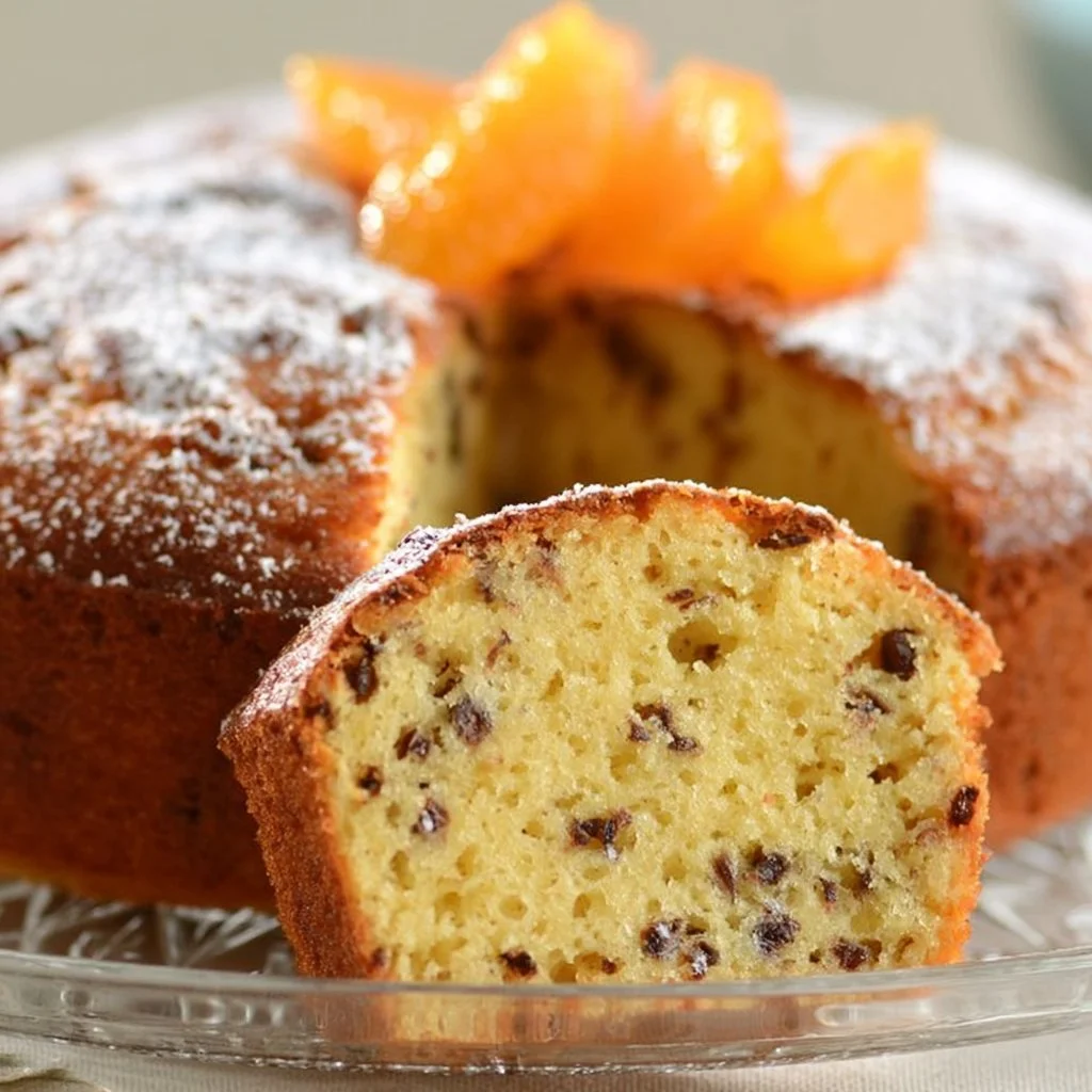 Torta arancia e cioccolato senza uova, un dolce profumato e al cioccolato