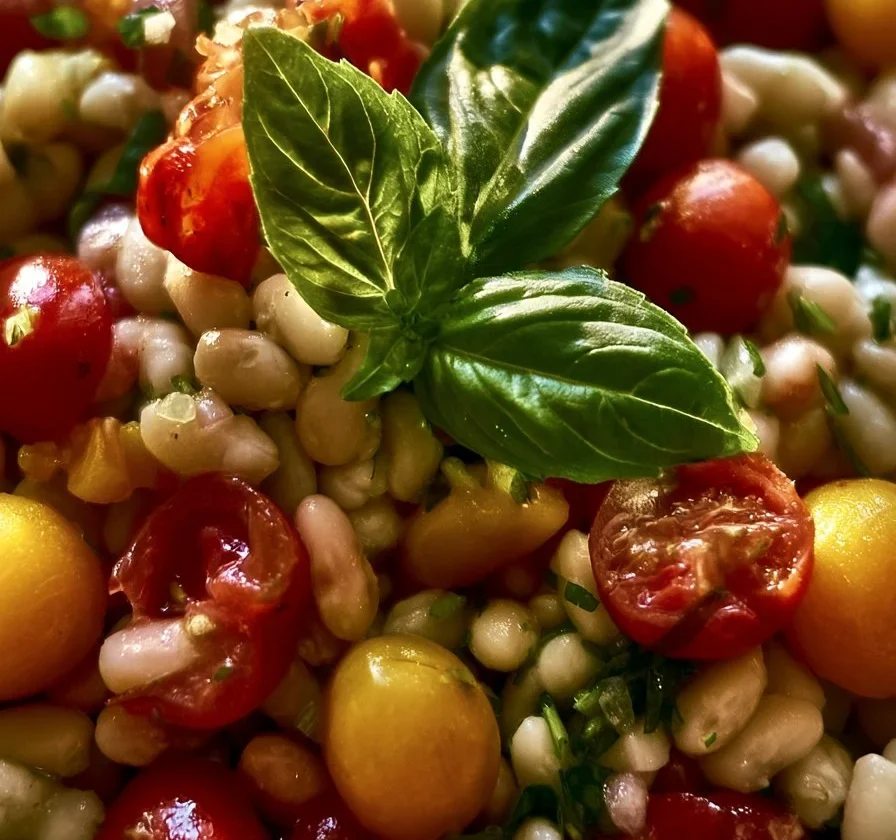 Insalate salutari e gustose pronte da gustare per un'alimentazione sana