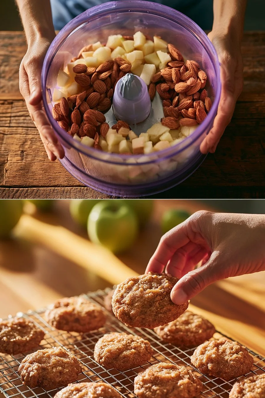 Biscotti con Mela e Mandorle