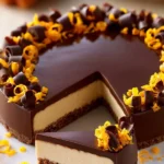 Torta Ricotta Arancia e Cioccolato
