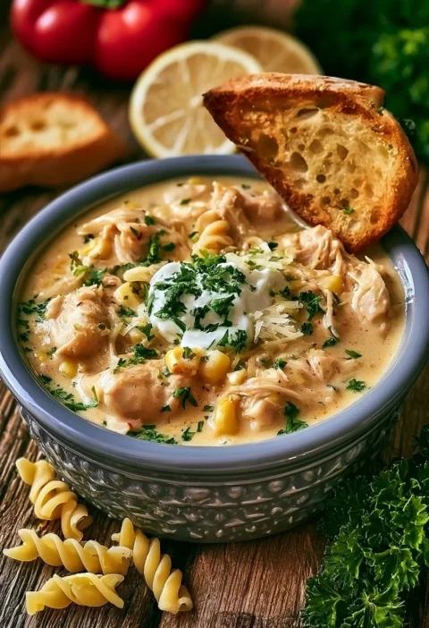 Chili di Pollo Bianco cotto in pentola lenta, ricetta appetitosa e semplice