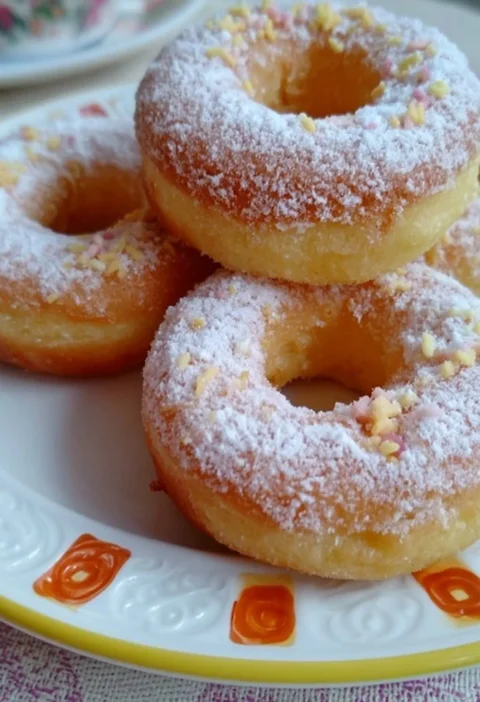 Ciambelle Paradiso fresche e deliziose pronte da gustare