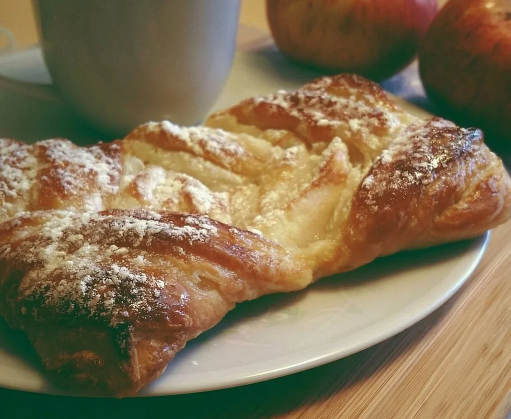 Fette di Pasta Sfoglia farcite con mele per una colazione deliziosa