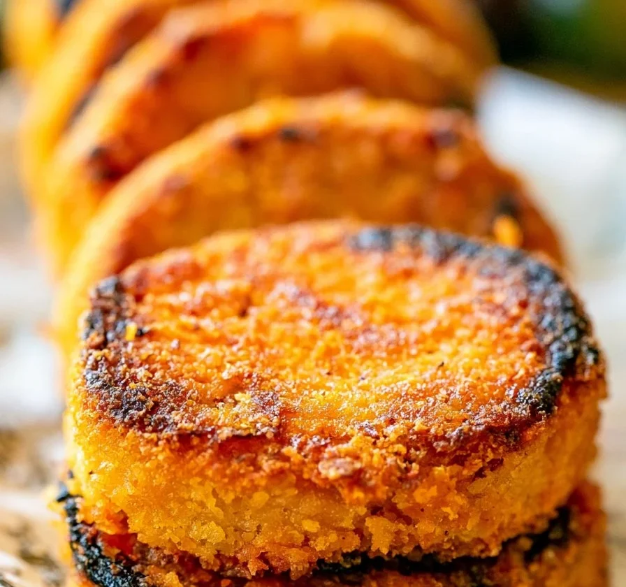 Cotolette di Melanzane alla Caprese servite con pomodori e mozzarella