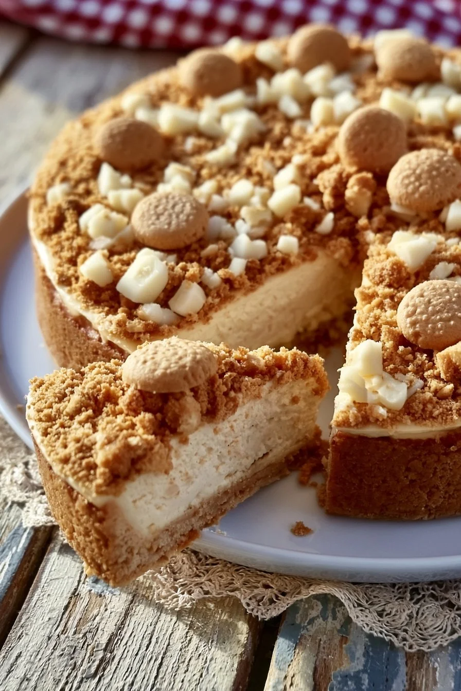 Crostata agli amaretti e crema al mascarpone