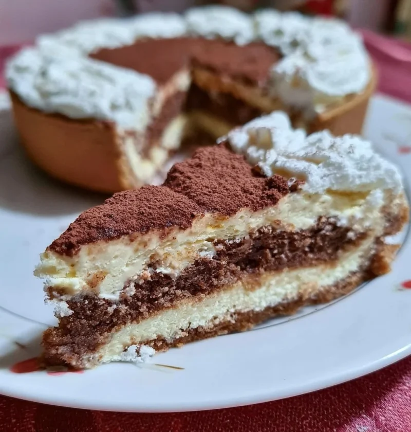 Crostata al Tiramisù, una fusione di tiramisù e crostata italiana
