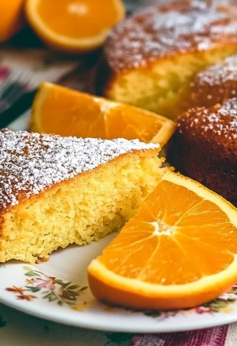 Dolce Morbido alle Arance gustoso e soffice, ideale per dessert.