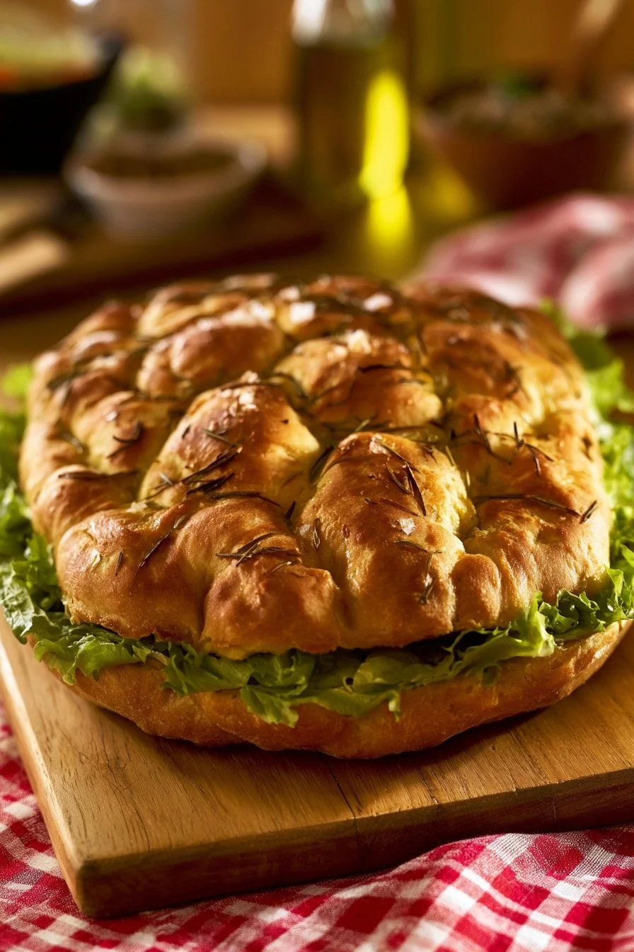 Focaccia Soffice da Farcire
