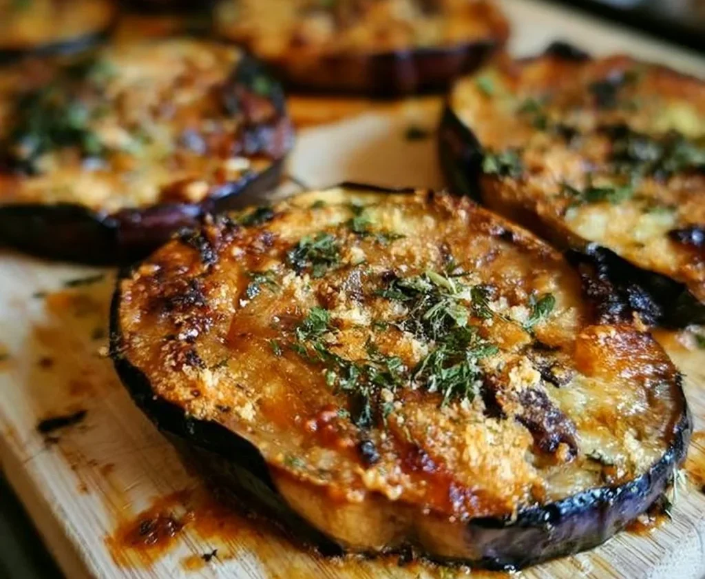 Melanzane al Forno: piatto italiano gustoso e sano con melanzane cotte al forno.