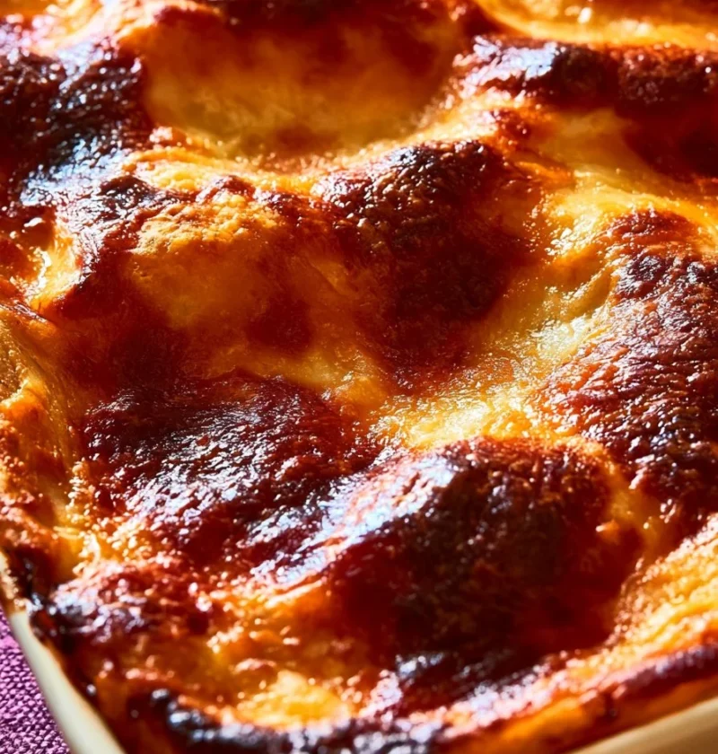 Melanzane alla Parmigiana, un piatto tradizionale italiano di melanzane e formaggio.