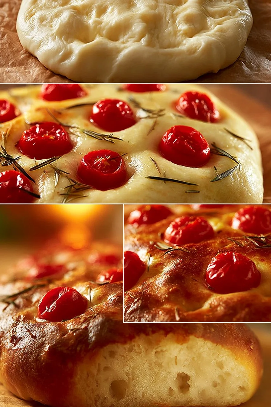 Mini Focaccia Senza Impasto