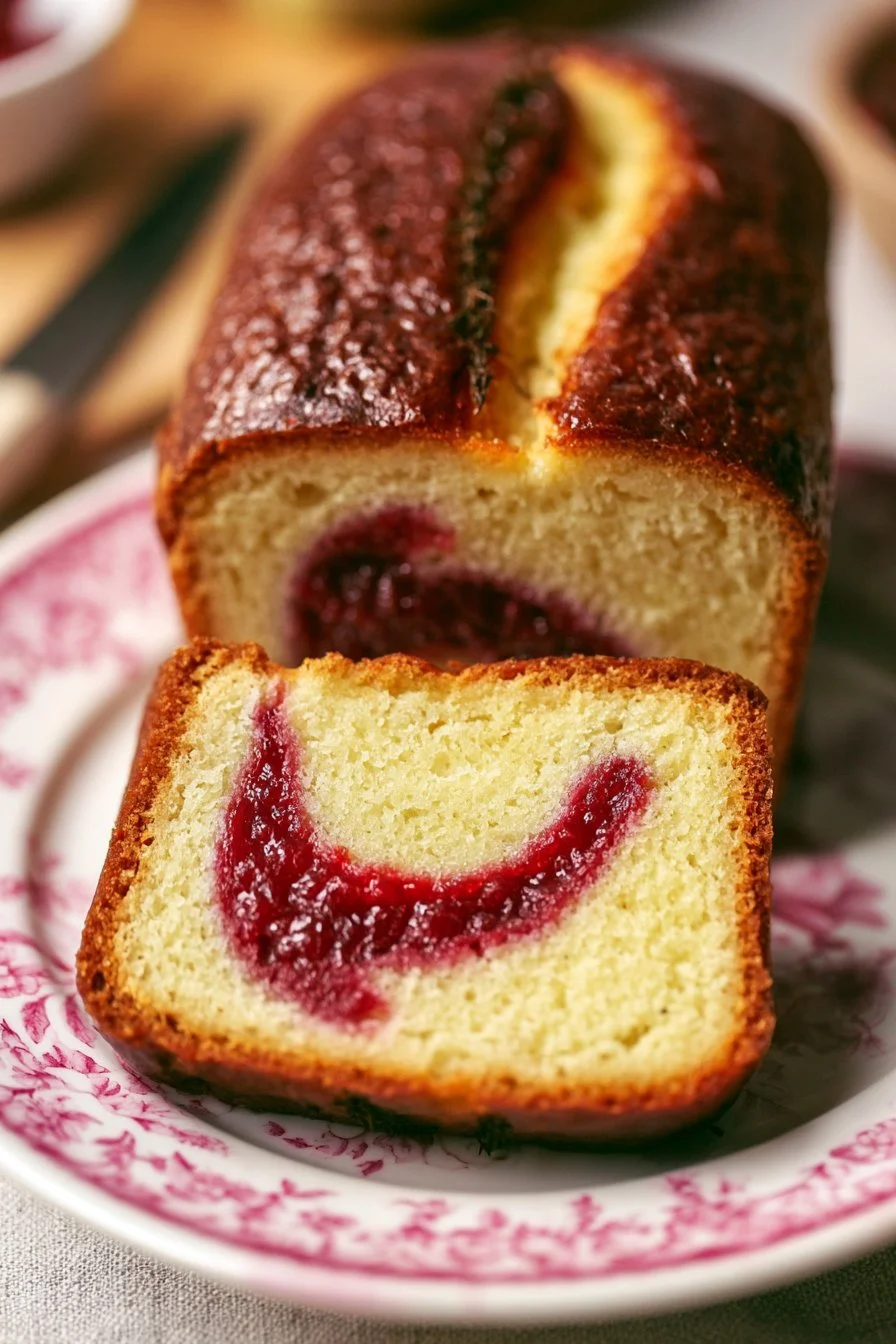 Plumcake yogurt e marmellata