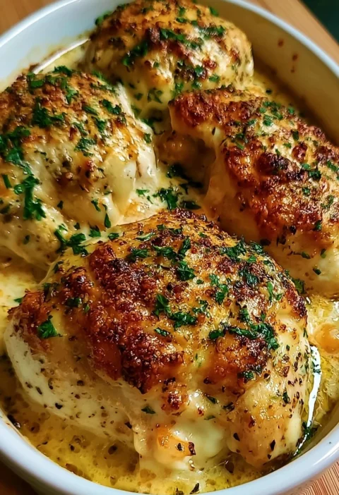 Pollo al forno succulento che si scioglie in bocca