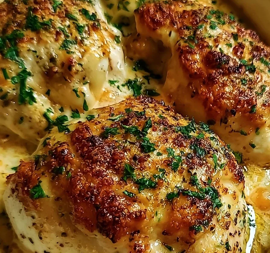 Pollo al forno succulento che si scioglie in bocca