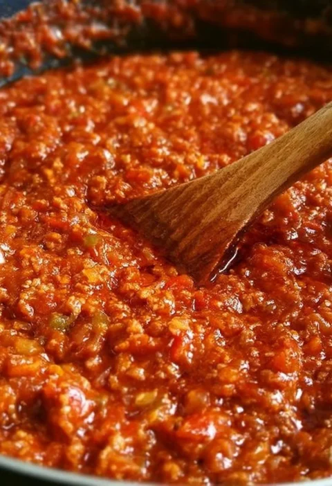Piatto di pasta con ragù alla bolognese fatto in casa