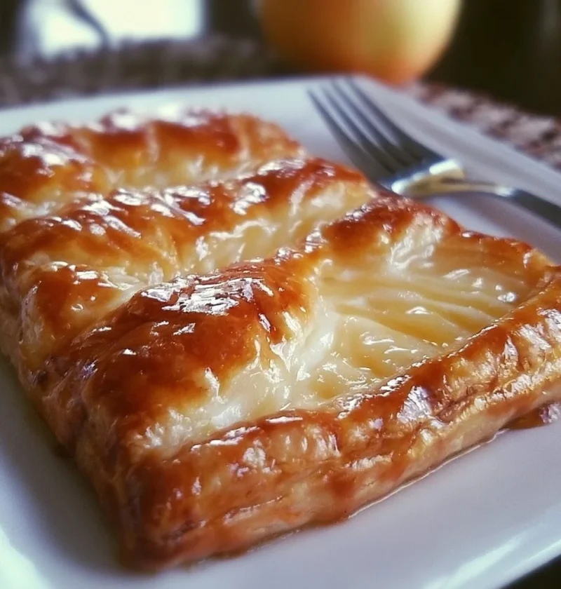 Sfogliatine di Mele fatte in casa con pasta sfoglia e mele fresche