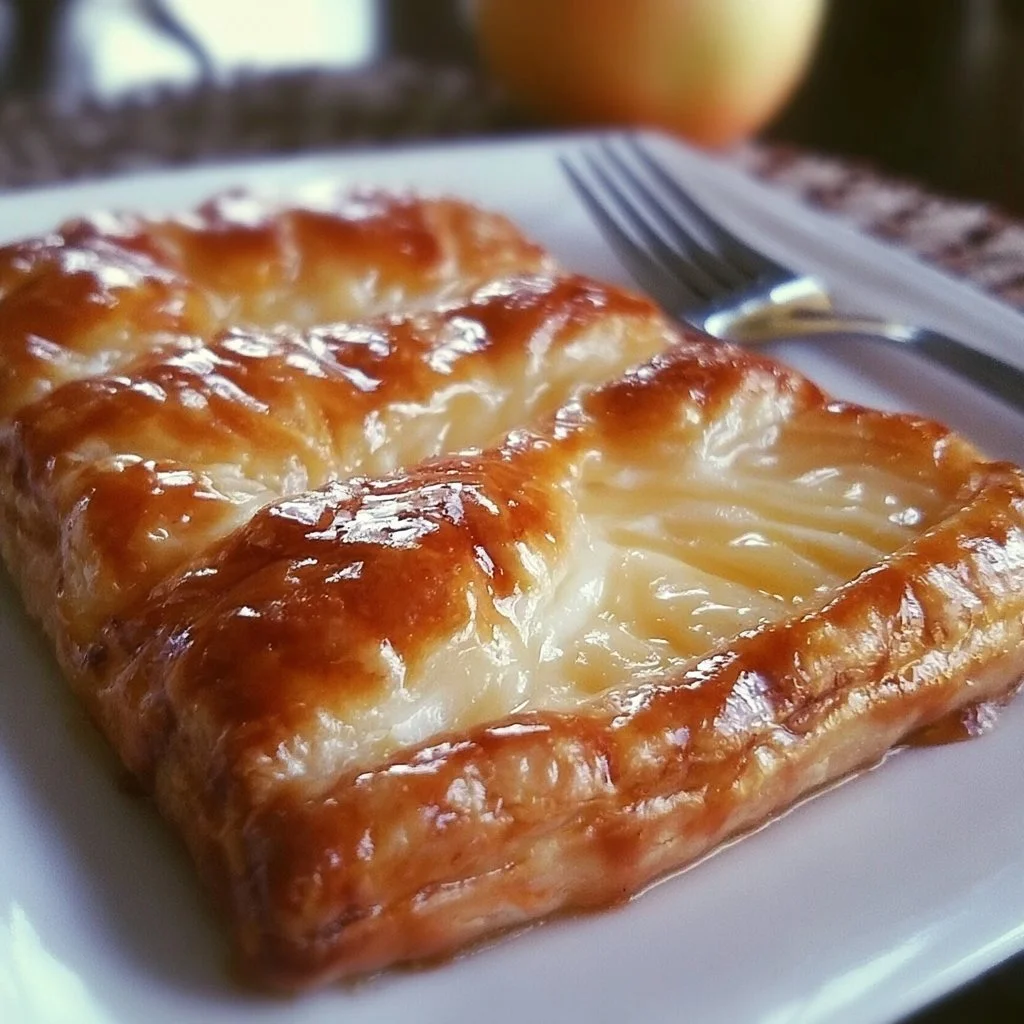 Sfogliatine di Mele fatte in casa con pasta sfoglia e mele fresche